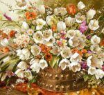 نخ و نقشه گلدان زندگی