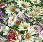 نخ و نقشه سبد گل عاشقی
