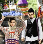 نخ و نقشه تابلوفرش عروسی عشایر