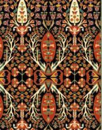 نخ و نقشه بوته ایی کهن ( رنگرزی تمام گیاهی )