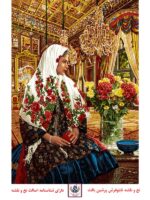 نخ و نقشه زن قجری