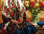 نخ و نقشه زن قجری