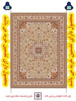 نخ و نقشه زیرپایی کاشان قدیم