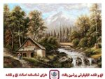 قیمت نخ و نقشه کلبه دور افتاده سایز تشعیر 