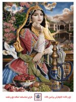 قیمت نخ و نقشه فروغ الزمان سایز یک 