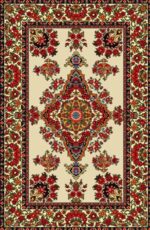 قیمت نخ و نقشه گلفرنگ 9 (جام میوه بختیاری) - سایز مستطیل خیلی کوچک