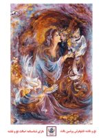 قیمت نخ و نقشه رایحه روح پرور (مینیاتور استاد فرشچیان) سایز یک