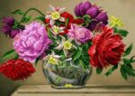 قیمت نخ و نقشه گلدون شیشه ای
