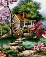 قیمت نخ و نقشه منظره رویایی