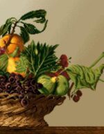 قیمت نخ و نقشه سبد میوه