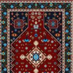 نخ و نقشه ایلی عشایری 2 - مستطیل متوسط