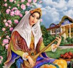 نخ و نقشه تابلوفرش ماهرخ