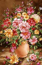 قیمت نخ و نقشه تابلوفرش بی صبرانه