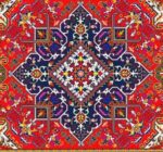 قیمت نخ و نقشه فرش هریس 2
