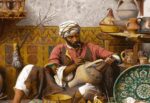 قیمت نخ و نقشه تابلوفرش کوزه گر 