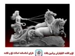 قیمت نخ و نقشه تابلو فرش تندیس شاهزاده