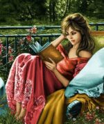 قیمت نخ و نقشه تابلو فرش قصه گو