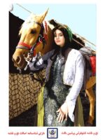 قیمت نخ و نقشه طرح ایرانی دختر عشایر