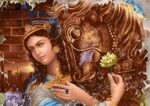 قیمت نخ و نقشه مینیاتور دختر زیبای ایرانی 