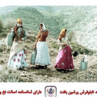 قیمت نخ و نقشه تابلو فرش چشمه