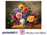 قیمت نخ و نقشه گل و گلدان رز