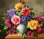 قیمت نخ و نقشه گل و گلدان مجلسی