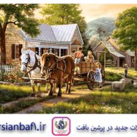 قیمت نخ و نقشه منظره کوچ تابستانی