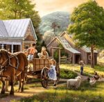 قیمت نخ و نقشه منظره کوچ تابستانی