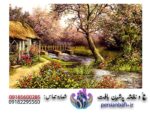 قیمت نخ و نقشه طبیعت فصل بهار 