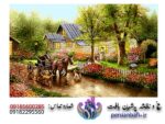 قیمت نخ و نقشه منظره عبور کالسکه