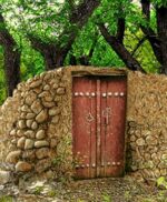 نخ و نقشه منظره کوچه جویبار