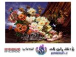 قیمت نخ و نقشه گلهای پاییزی در سبد