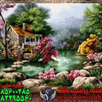 نخ و نقشه منظره رویایی