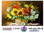 قیمت نخ و نقشه گل و گلدان افتاب گردان