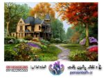 قیمت نخ و نقشه منظره باغ جنگلی