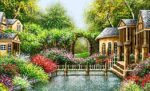 قیمت نخ و نقشه منظره خانه جنگلی 