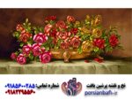 قیمت نخ و نقشه سبد گل رز