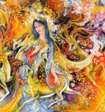 نخ و نقشه مینیاتور گرمای عشق