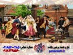 قیمت نخ و نقشه تابلوفرش فرانسوی مهریه