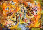 نخ و نقشه مینیاتور گرمای عشق