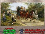 نخ و نقشه فرانسوی مسافران دهکده