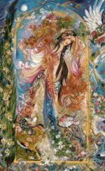 نخ و نقشه مینیاتور راز نهفته