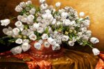 قیمت نخ و نقشه تابلوفرش گلدان مسی گلهای لاله