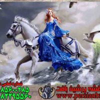 نخ و نقشه رویای آبی