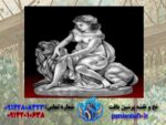 قیمت نخ و نقشه تندیس دختر و شیر