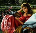 قیمت خرید نخ و نقشه فرانسوی کتاب خوان