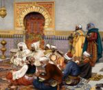 قیمت نخ و نقشه طرح مهمانی اعراب