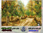 نخ و نقشه تبریز دیوار شکسته باغ بزرگ