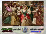 نخ و نقشه تابلوفرش شب نشینی کوچک