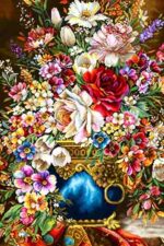 نخ و نقشه تابلوفرش شعری نو